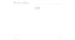 Desktop Screenshot of fernelise.com